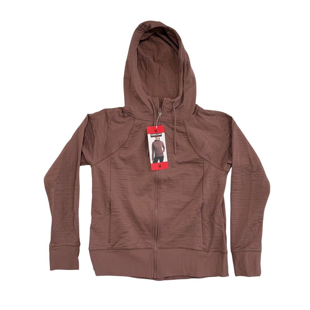 Kirkland Signature Women's Medium Active Full Zip Hoodie